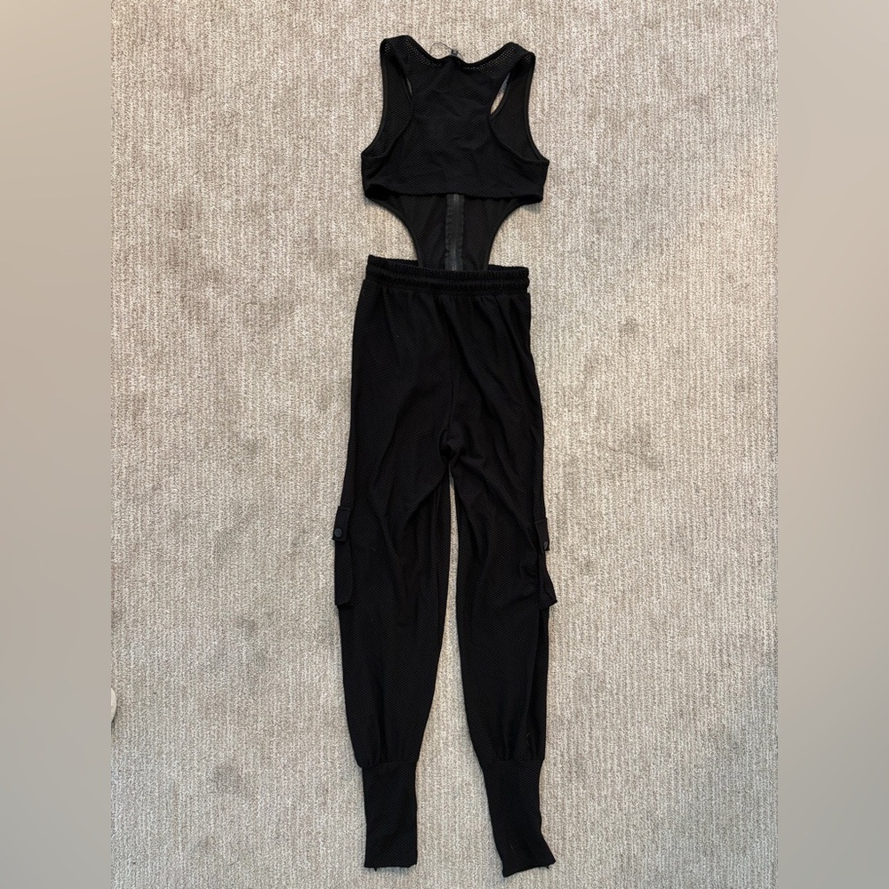 Fashion Nova Mesh Jumpsuit - Picture 2 of 6